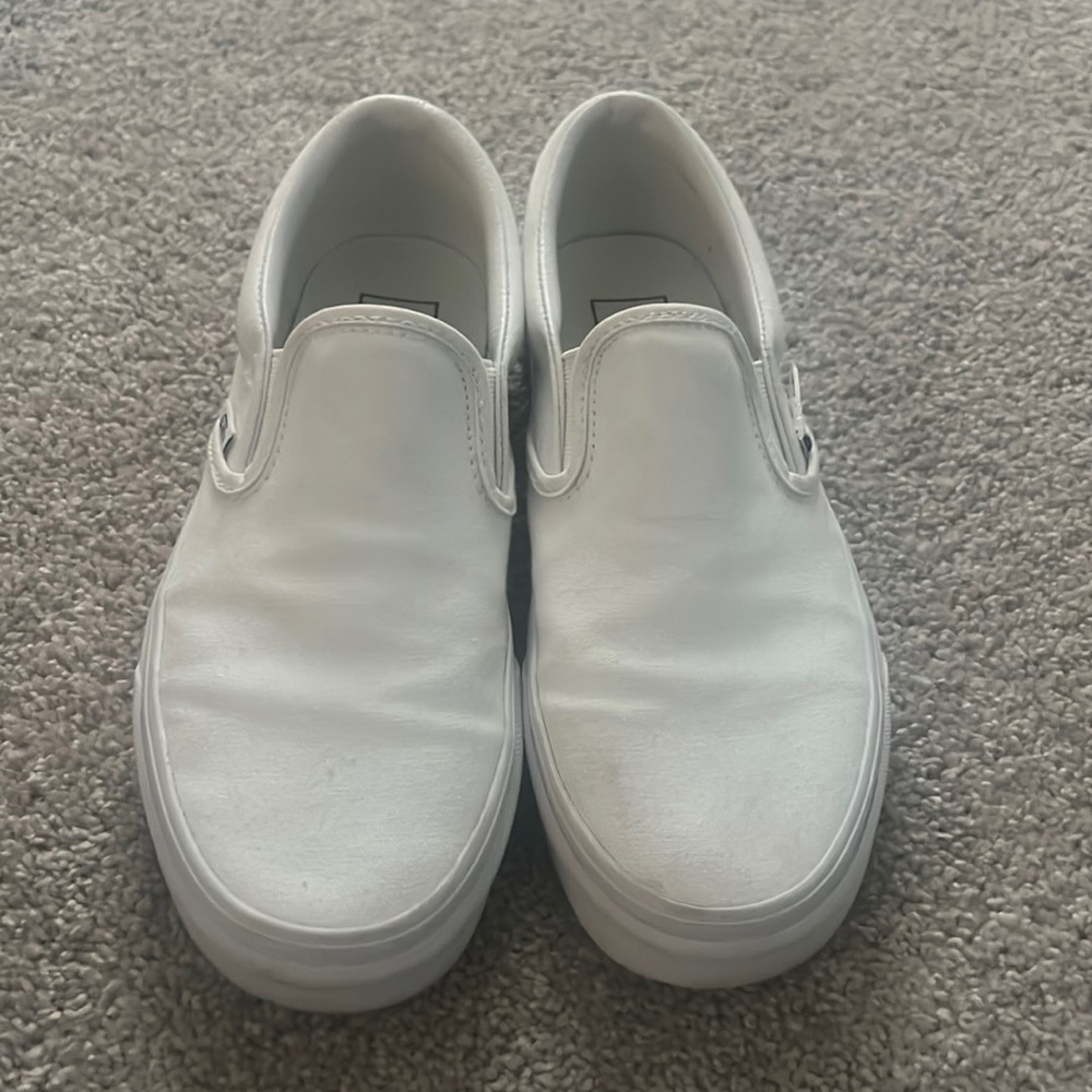 White Vans shoes